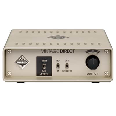 United Studio Technologies Vintage Direct - Vintage-Style Large-Transformer Direct Box image 2