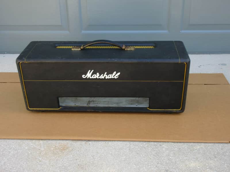 Rare 1960s Marshall 100 Watt Plexi Head Box Super Lead 100 image 1
