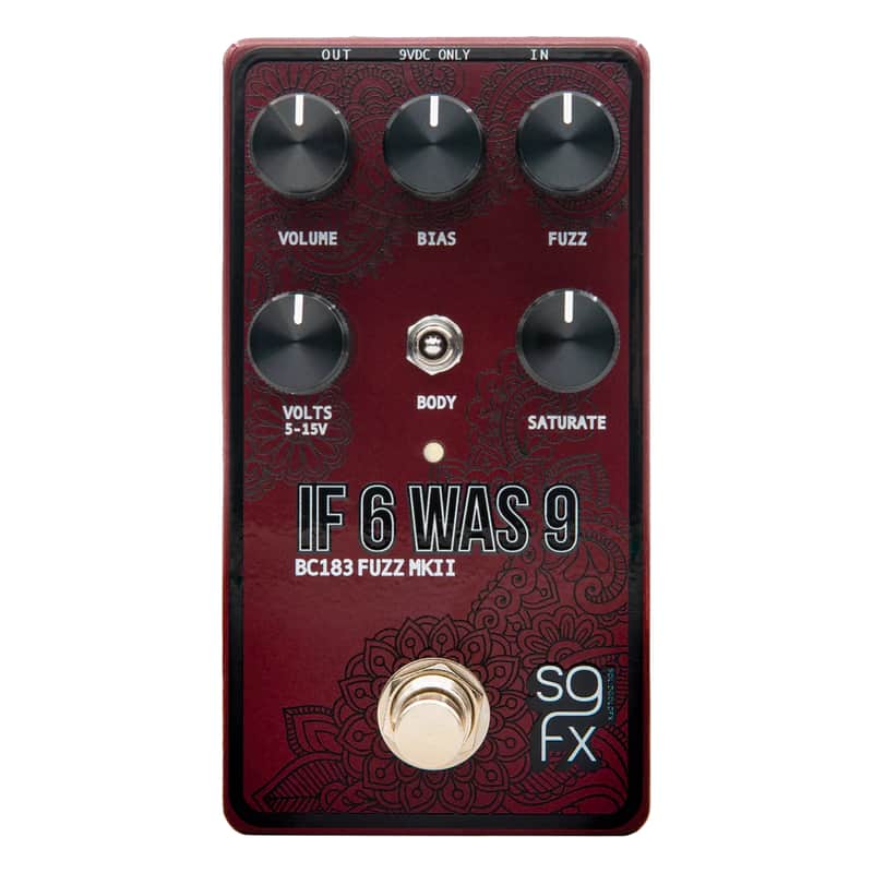 SolidGoldFX If 6 Was 9 MKII BC183 Equipped Fuzz Pedal - Open Box image 1