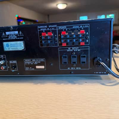 Sony TA-AV490 Integrated Stereo Amplifier Dolby Pro Logic Surround Fresh Service image 11
