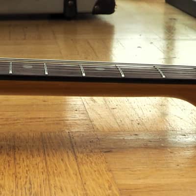 Video! Sakai (Teisco -ish) "Barney Kessel-style" Thinline ~1972 made in Japan - Pro Setup, Player Ready image 7