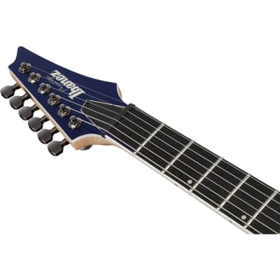 Ibanez RG5121R RG Prestige 6-String Electric Guitar - Dark Tide Blue Flat image 7