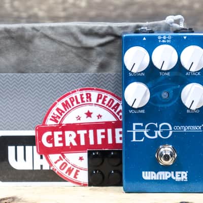 Wampler Pedals Ego Compressor Five Controls True Bypass Compressor Effect Pedal image 9