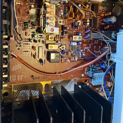 Technics Vintage Receiver SA-300 late 70's - VINYL COVERED image 8