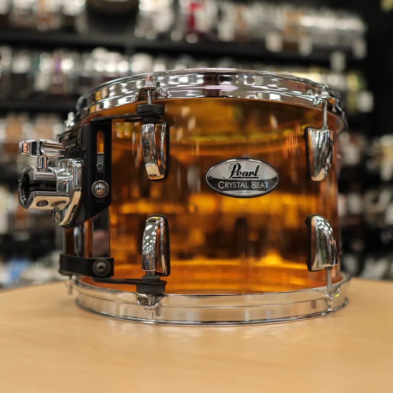 Pre-Owned Pearl 8x12" Crystal Beat Tom (Tangerine Glass)