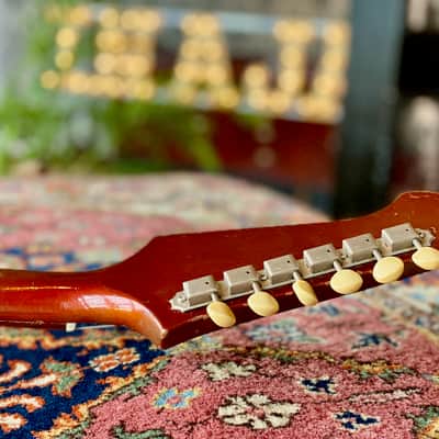1966 Gibson Firebird III Sparkling Burgundy Metallic Non-Reverse image 21