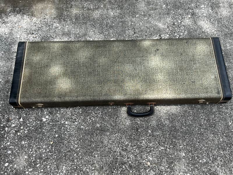 Vintage Fender Mustang Guitar Case 1960s - Grey image 1
