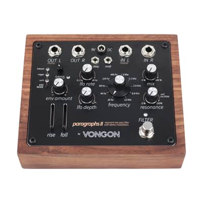 Vongon Paragraphs II Resonant Low Pass Filter with Stereo Modulators image 2