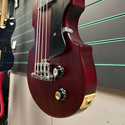 Epiphone EB-1 Satin Cherry 1999 Electric Bass image 5