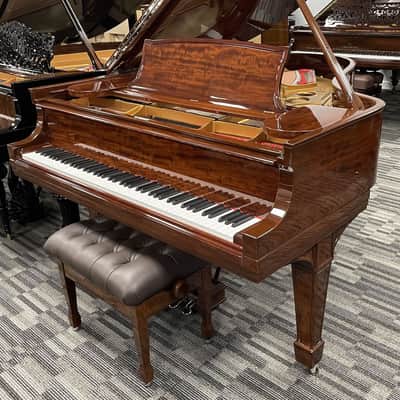 Steinway Model O 5'10" Grand Piano 1910 (Restored) - Polished Mahogany image 2