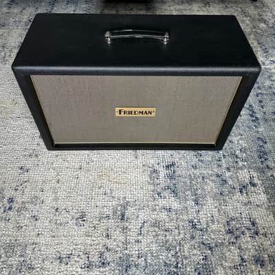 Friedman RUNT212EXT Runt 120-Watt 2x12" Closed-Back Guitar Speaker Cabinet 2016 - Present - Black image 2
