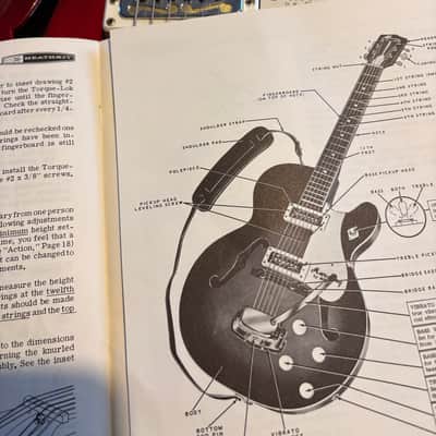 Harmony Rocket by Heath Heathkit TG-36 H56/1 – All Original w/ OHSC vintage 1960s image 11