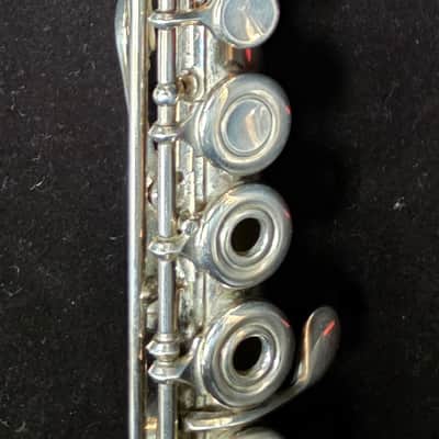 Armstrong 303B Step-Up Model Open-Hole Flute with B Foot Joint, Inline G 2010s - Silver-Plated image 9