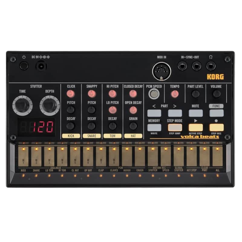 Korg Volca Beats Analog Rhythm Machine - Mint, Open Box image 1