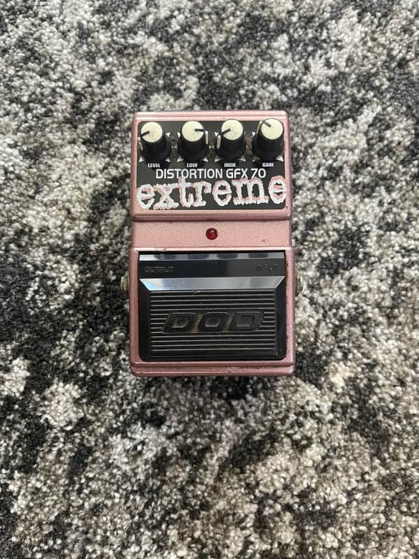 DOD Digitech GFX70 Distortion Extreme Metal X Corrosion Guitar Effect Pedal image 1