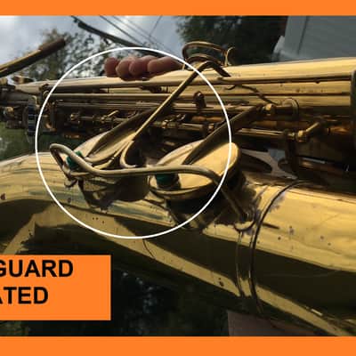 LOVELY WAYNE SHORTER MODEL RARE BUNDY-ELKHART-SELMER-BUESCHER TENOR SAXOPHONE 1950 APRX PROFESSIONAL ORIGINAL FINISH PLAY READY TESTED FREE SHIP image 17