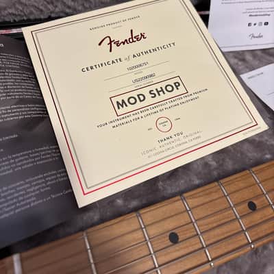 Fender MOD SHOP Tele 2023 - Black image 11