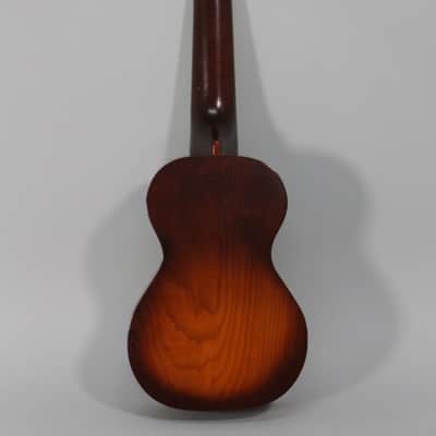 Vintage Harmony Silvertone Soprano Ukulele Palm Tree Stencil image 5