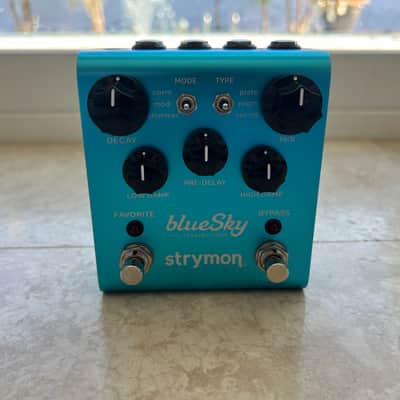 Strymon Blue Sky Reverberator V1 2010 - 2022 - Blue image 4