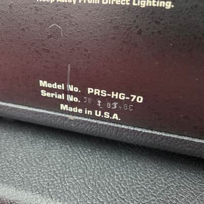 PRS Harmonic Generator 70 watt Head and 4x12 Cabinet 1990s - Black image 11