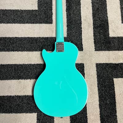 Epiphone Les Paul Melody Maker E1 (Les Paul SL) 2017 - 2025 - Turquoise image 6