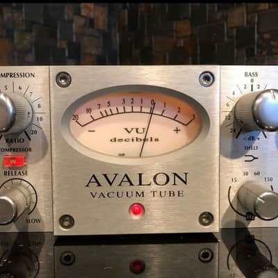 Avalon VT-737sp Tube Channel Strip 2006s - Silver image 1