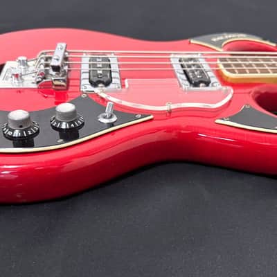 Baldwin Burns Baby Bison Bass Guitar - All Original - Clean Poly Finish - Rare Palm Mute and Original OHSC included - 1966 image 20