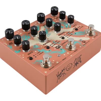 Walrus Audio Qi Etherealizer Stereo Multi-Effects Pedal (Terracotta) [USED] image 2