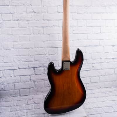 Squier Affinity Jazz Bass V with Laurel Fretboard- 3-Color Sunburst image 5
