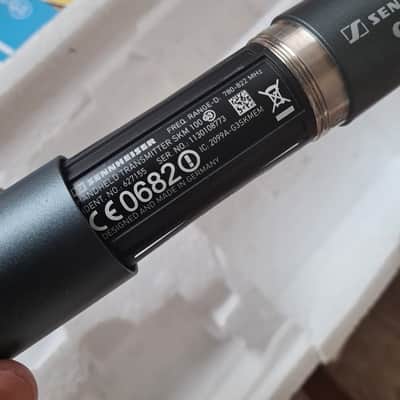 Sennheiser 🎤 Sennheiser EW 100 G3 SKM 100 G3 Wireless Handheld Microphone | e835 Capsule | Professional | Grey/Black image 11