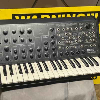 Korg MS-20 1970s - Black early filter restored