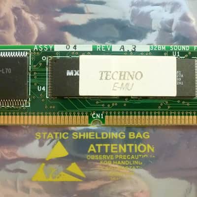 Tested Working E-MU Systems Emu TECHNO Synth Construction Yard TSCY Rob Papen Expansion Board Sound ROM Card from Orbit-3 for Proteus 2000-synths like P2K P1K XL1 MoPhatt Planet Earth B3 Virtuoso Vintage Pro/Keys PK6 XK6 MK6 Ensoniq Halo XL7 MP7 PX7 2500