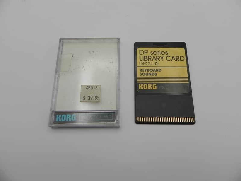 Korg DPCU-12 sound Library card image 1