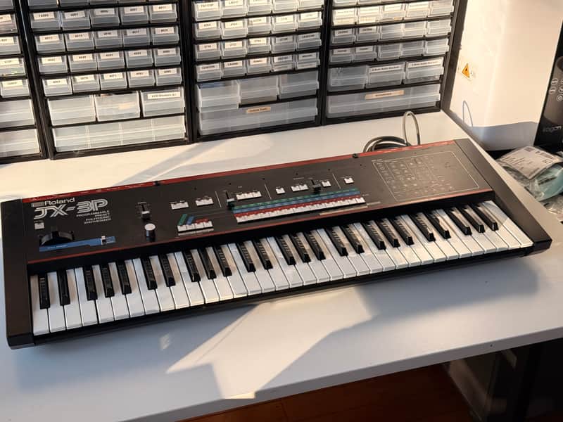 Roland JX-3P Vintage 80s Analog Synthesizer w/ MIDI Upgrade (Serviced) image 1