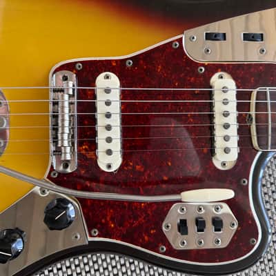 Fender Jaguar with Rosewood Fretboard 1966 - Sunburst trade for MGB-GT image 3