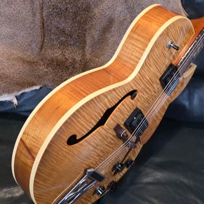 1997 The Heritage H-575 Figured Maple Hollow Body Electric Guitar with OHSC image 11