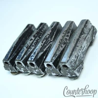 *Gretsch 5x Bass/Floor/Tom Drum Broadkaster Rocket Lugs Vintage 40s Nickel USA* image 1