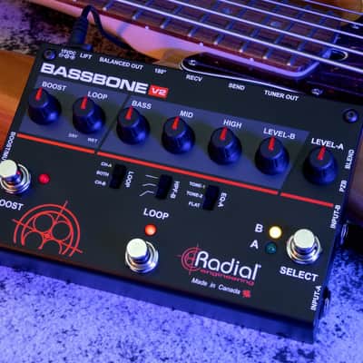 Radial Bassbone V2 Preamp & Boost Pedal image 10
