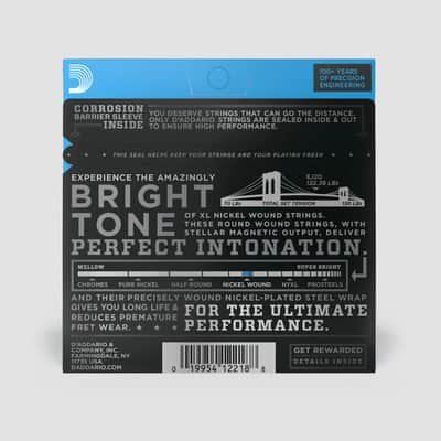 D'addario EJ20 Jazz Extra Light - Wound 3rd image 2