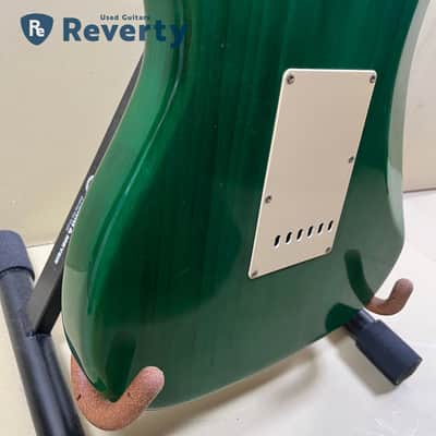 Fender Japan ST57-65G '57 Stratocaster Charcoal Green Burst Made in Japan 1993 image 13