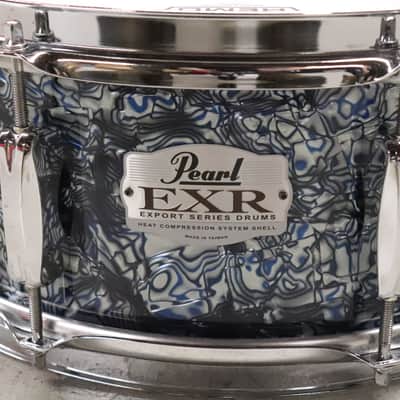 Pearl 5.5x14 EXT Export Series Snare Drum Blue Prism image 2