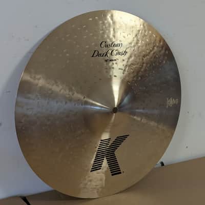 Zildjian 16" K Custom Dark Crash Cymbal 1995 - Present - Traditional image 2