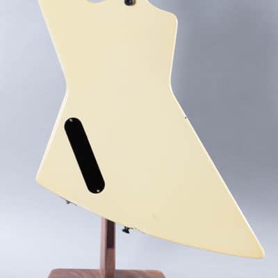 1990 Gibson Explorer '76 Reissue Alpine White – Ebony Board, 500T/496R, OHSC image 6