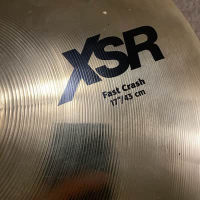 Sabian XSR 17" Fast Crash Cymbal – Brilliant Finish – Excellent Condition image 3