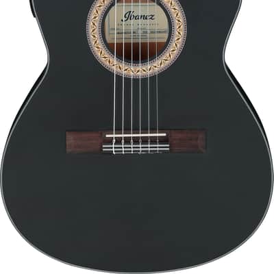 Ibanez GA5MHTCE-WK GA Classical Guitar 6-String - Weathered Black Open Pore image 4