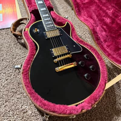 Gibson 2001 Custom Shop Historic Collection 2-Pickup '57 Les Paul Custom Black Beauty Reissue - Ebony image 19