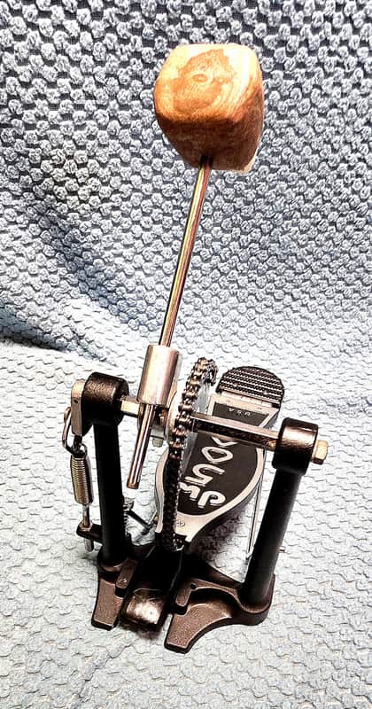 DW 5000 Series Single Bass Drum Pedal, With Irin Case, New DW Replacement Chain And Spring, In Packages image 1