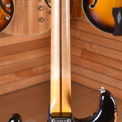 Fender Custom Shop Stratocaster 1955 Heavy Relic Aged Black over 2 Tone Sunburst 30th Anniversary #045 image 21