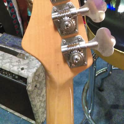 Temp SALE Video Early 1980's G&L Interceptor 4-String Electric Bass Guitar White! Rare! OHSC image 18