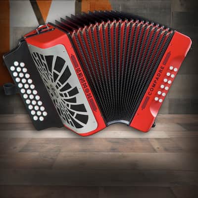 Hohner Compadre EAD Accordion - Red w/ Gig Bag (COER-N) image 1